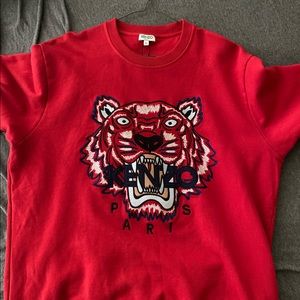 KENZO TIGER FACE CREW SWEATSHIRT